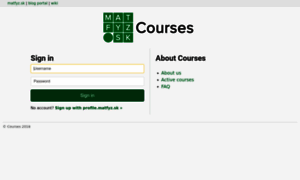 Courses.matfyz.sk thumbnail