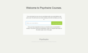Courses.psychwire.org thumbnail