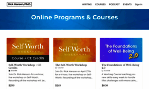 Courses.rickhanson.net thumbnail