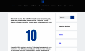 Coursesafter10th.com thumbnail