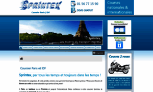 Coursier-sprintex.com thumbnail