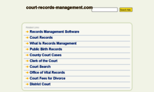 Court-records-management.com thumbnail