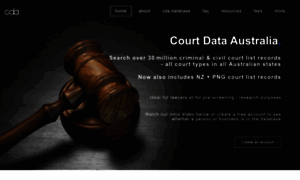 Courtdata.com.au thumbnail