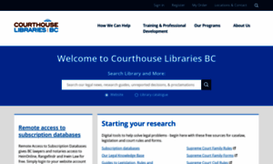 Courthouselibrary.ca thumbnail