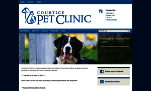 Courticepetclinic.ca thumbnail
