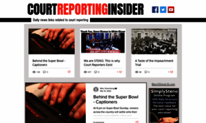 Courtreportinginsider.com thumbnail