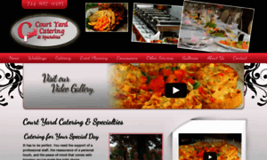 Courtyardcatering.com thumbnail