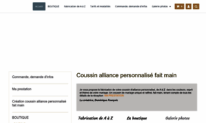 Coussin-alliances.com thumbnail