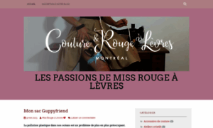 Coutureetrougealevres.blog thumbnail