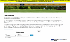 Cove.play-cricket.com thumbnail