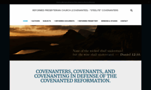 Covenanter.org thumbnail