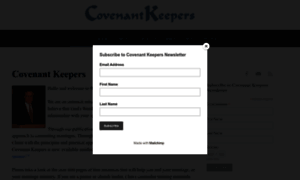 Covenantkeepers.org thumbnail