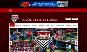 Coventrylittleleague.com thumbnail