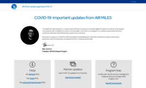 Covid-19.airmiles.ca thumbnail