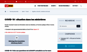 Covid.cgtfonctionpublique.fr thumbnail
