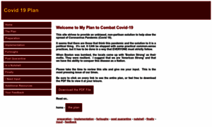 Covidplan.info thumbnail