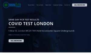 Covidtestlondon.co.uk thumbnail