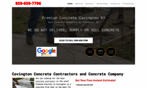 Covingtonconcreteco.com thumbnail