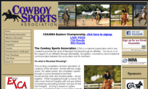 Cowboysportsassociation.com thumbnail