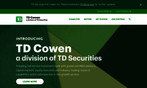 Cowen.com thumbnail