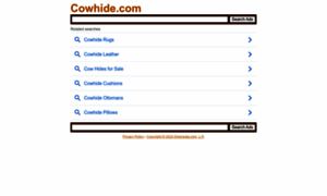 Cowhide.com thumbnail