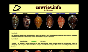 Cowries.info thumbnail