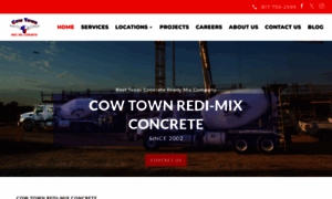 Cowtownredimix.com thumbnail