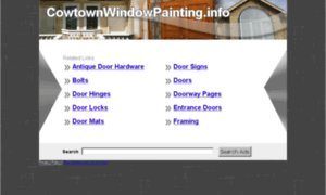 Cowtownwindowpainting.info thumbnail