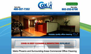 Coxcommercialofficecleaningservices.com thumbnail