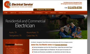 Coxelectricalservice.com thumbnail