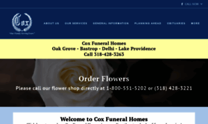 Coxfuneralhomes.com thumbnail