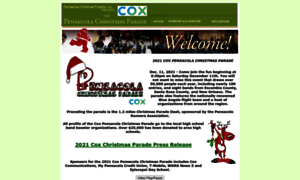 Coxpensacolachristmasparade.org thumbnail
