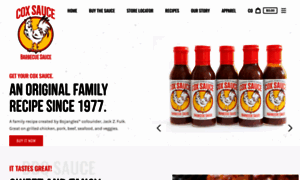 Coxsaucebbqsauce.com thumbnail