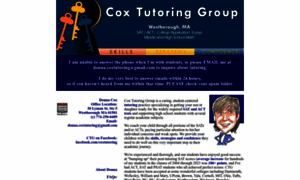 Coxtutoringgroup.com thumbnail