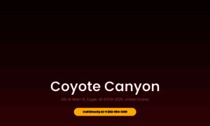 Coyotecanyongrille.com thumbnail