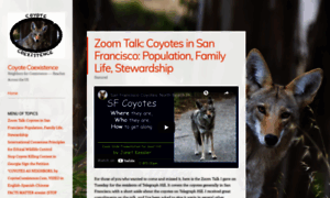Coyotecoexistence.com thumbnail