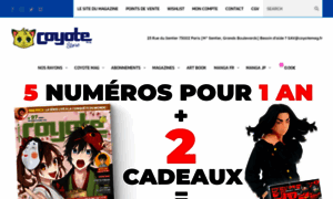 Coyotemag-store.fr thumbnail