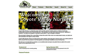 Coyotevalleynursery.com thumbnail