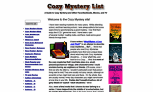 Cozy-mystery.com thumbnail