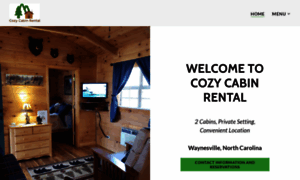 Cozycabinrental.com thumbnail