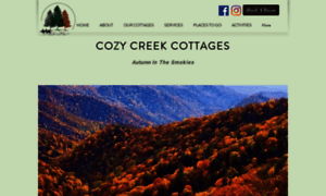 Cozycreekcottages.com thumbnail