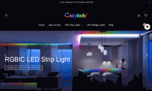 Cozyladyled.com thumbnail