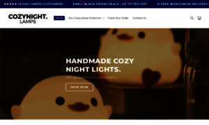 Cozynight-lamps.com thumbnail