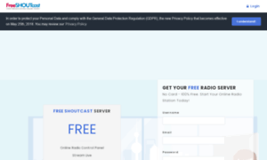 Cp.freeshoutcast.com thumbnail
