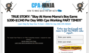 Cpa-ninja.com thumbnail