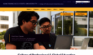 Cpage.sfsu.edu thumbnail