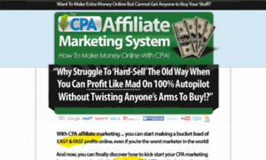 Cpamarketingsystem.org thumbnail