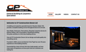 Cpconstructiondevon.co.uk thumbnail