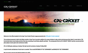 Cplcricket.co.za thumbnail