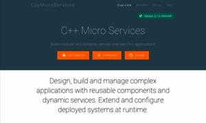 Cppmicroservices.org thumbnail